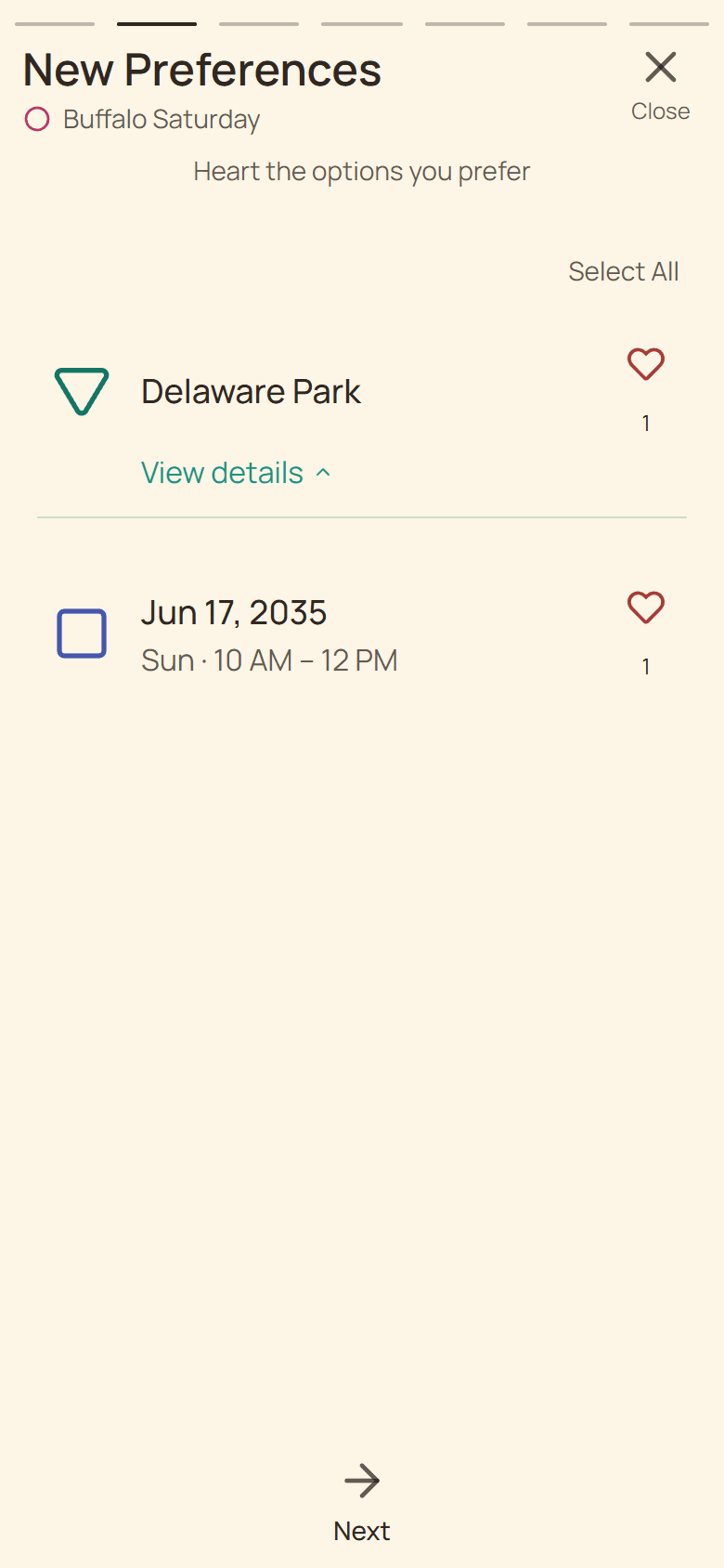 Huddl group updates in the current app, using a fictional Saturday picnic example