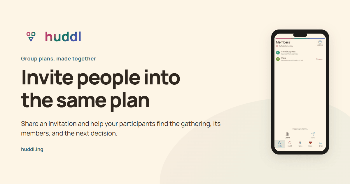 Illustrated overview: Invite people into the same plan