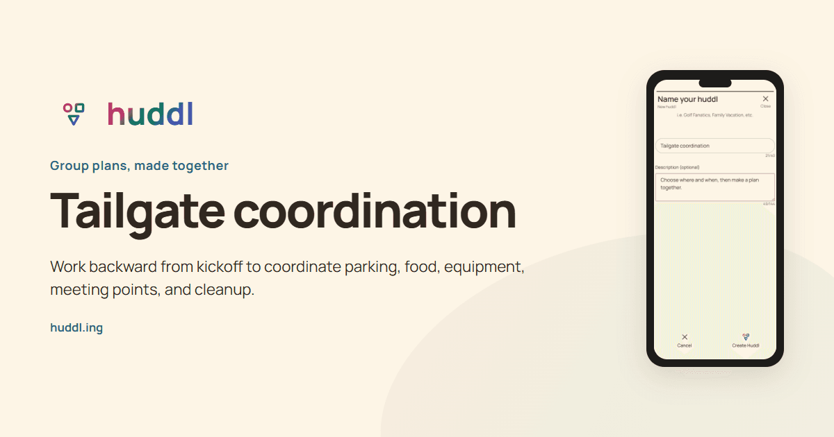 Illustrated overview: Tailgate coordination